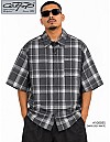 1000 S/S Plaid Color Base : Dark Grey-White